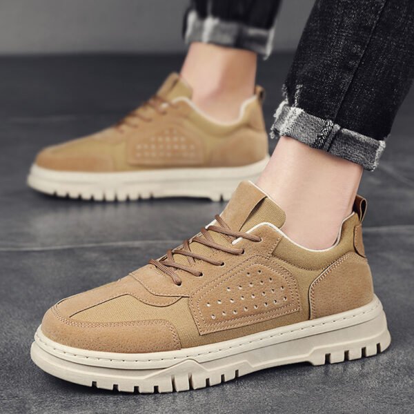 Мужские кеды Suede & Canvas Casual Q-5511