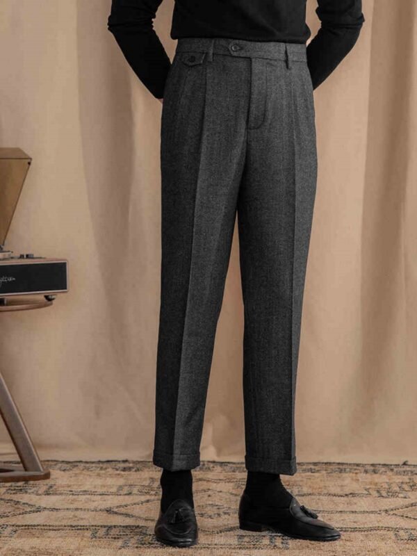Мужские брюки Retro British Herringbone