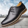Мужские кожаные ботинки Tooling Round Toe