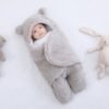 Зимний конверт-спальник для новорождённого