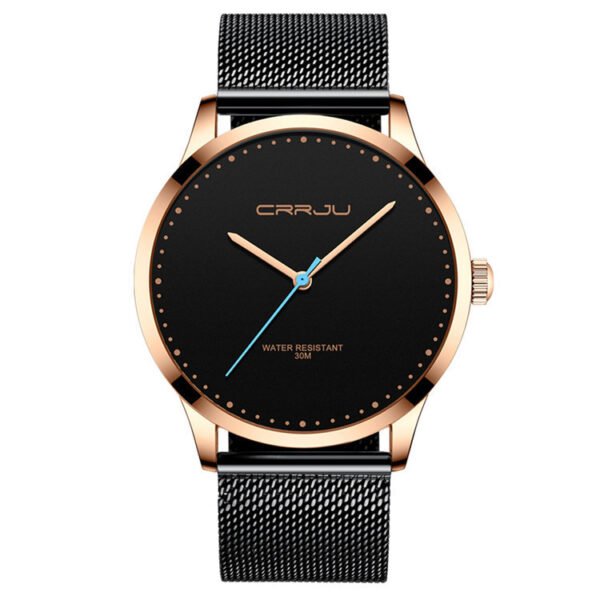Мужские часы Stainless Steel Mesh Belt Fashion