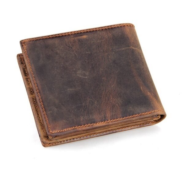 Мужской кожаный кошелёк Luxury Horse Leather