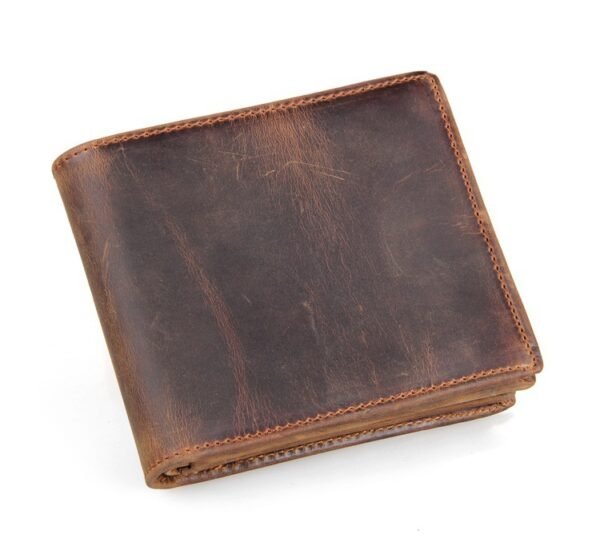 Мужской кожаный кошелёк Luxury Horse Leather