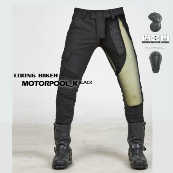 Мотоциклетные джинсы Kevlar с защитой от истирания