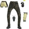 Мотоциклетные джинсы Kevlar с защитой от истирания