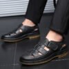 Мужские кожаные сандалии Baotou (First Layer Cowhide)