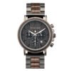 Мужские часы Luxury Wood Stainless Steel