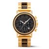 Мужские часы Luxury Wood Stainless Steel