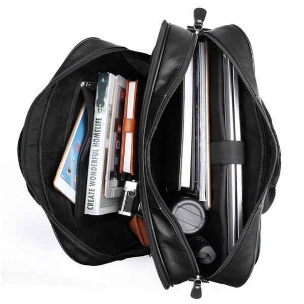Мужской кожаный портфель Nappa Leather Briefcase