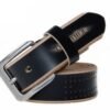 Мужской кожаный ремень Square Buckle