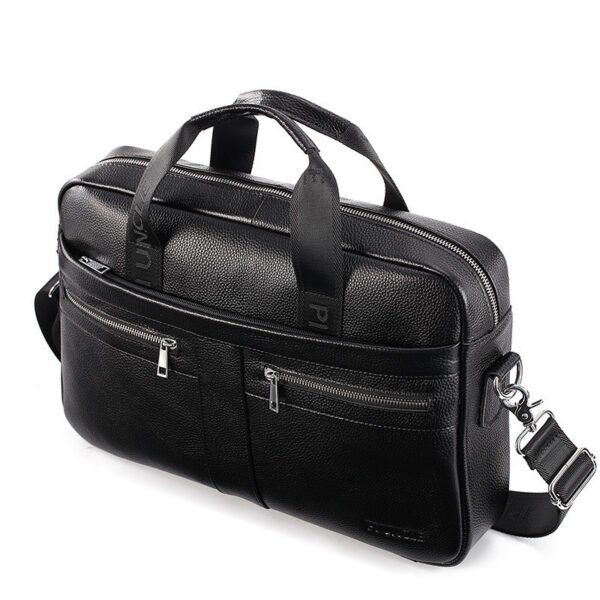 Мужской кожаный портфель Leather Business Briefcase