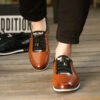 Мужские кожаные туфли First Layer Cowhide