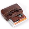 Мужской кожаный портфель Leather Business Briefcase