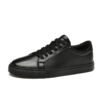 Мужские кожаные кеды White Toe Soft Sole