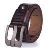 Мужской кожаный ремень Buckle Classic