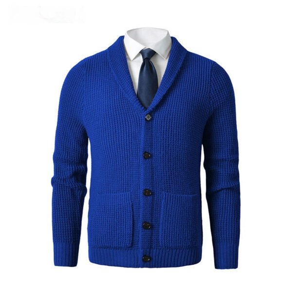 Мужской шерстяной кардиган Business Casual