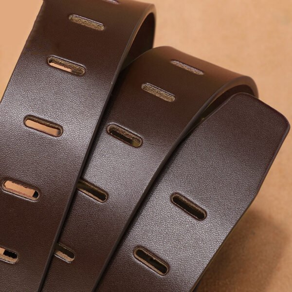 Мужской кожаный ремень Buckle Classic