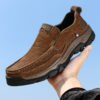 Мужские кожаные повседневные туфли (First Layer Leather)