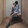 Sexy Pantyhose Pantyhose Thin Pearly Black Silk
