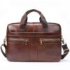 Мужской кожаный портфель Leather Business Briefcase