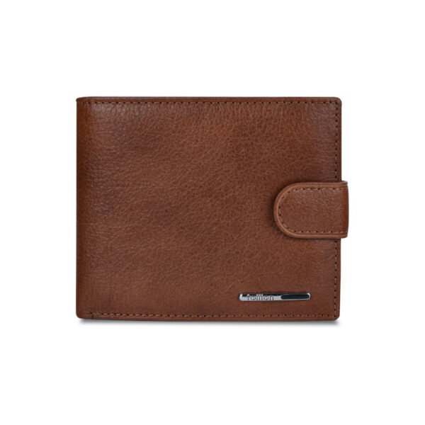 Мужской кожаный кошелёк Multifunctional Short Wallet