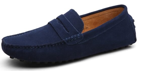Мужские кожаные лоферы (мокасины) Casual