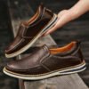 Мужские мокасины из натуральной кожи Casual