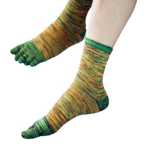 Мужские хлопковые носки Casual Color Toe