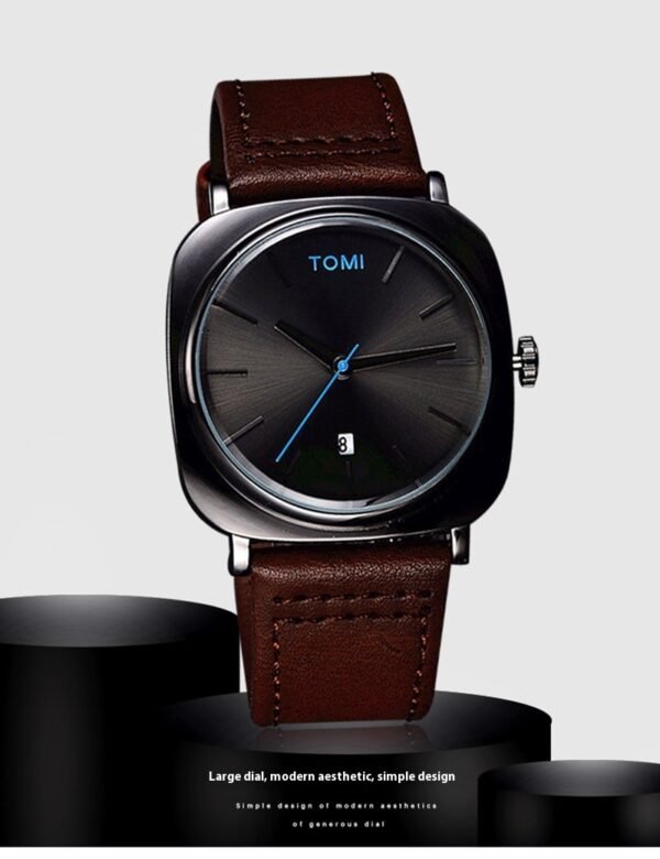 Мужские часы Square Calendar Business Watch