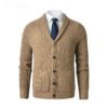 Мужской шерстяной кардиган Business Casual