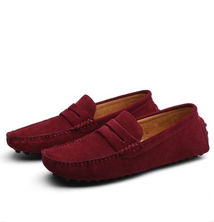 Мужские кожаные лоферы (мокасины) Casual