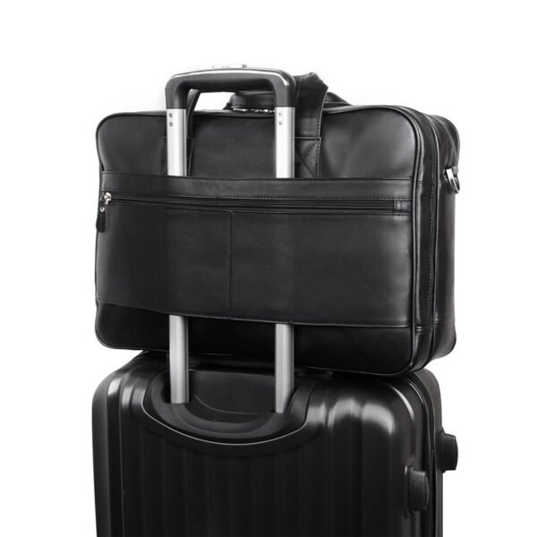 Мужской кожаный портфель Nappa Leather Briefcase