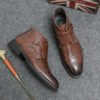 Мужские кожаные ботинки Martin High-Top