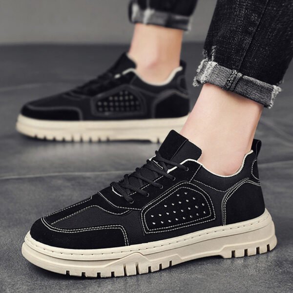 Мужские кеды Suede & Canvas Casual Q-5511