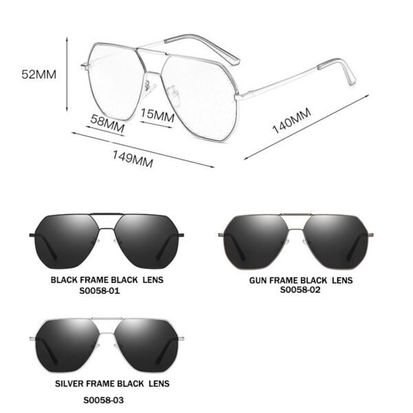 Мужские поляризационные солнцезащитные очки Vintage Polarized