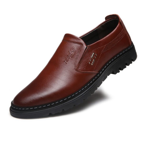 Мужские кожаные туфли Casual (весна–осень)