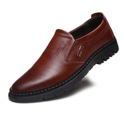 Мужские кожаные туфли Casual (весна–осень)