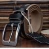 Мужской кожаный ремень Square Buckle