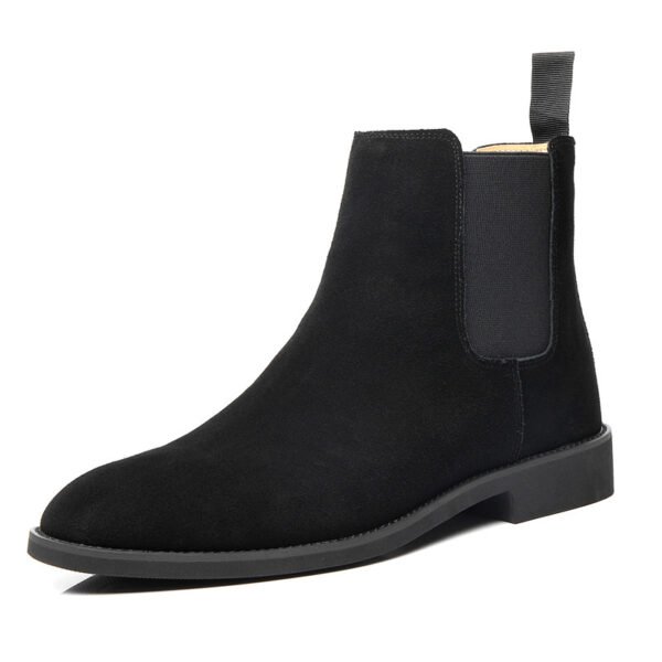 Мужские ботинки из натуральной кожи Pointed Toe