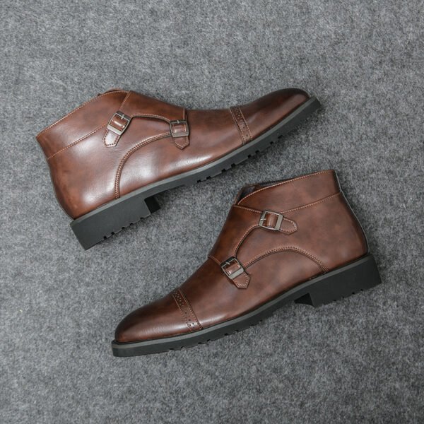 Мужские кожаные ботинки Martin High-Top