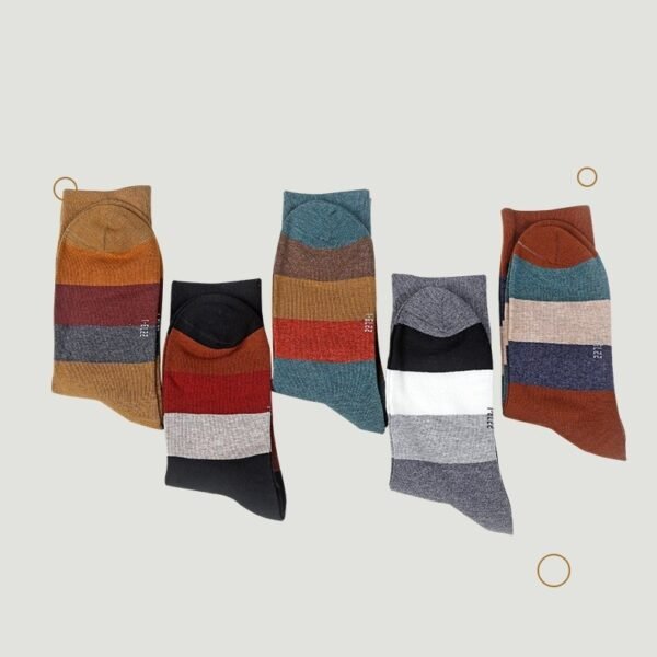 Мужские хлопковые носки Fashion Casual (5 пар)