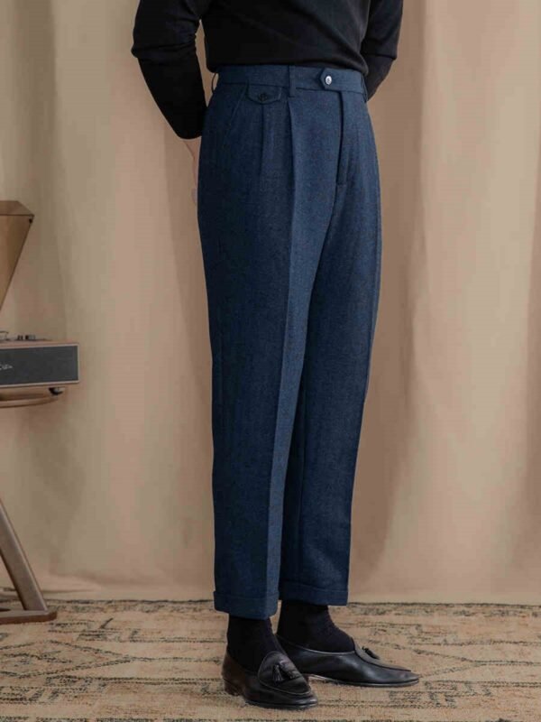 Мужские брюки Retro British Herringbone