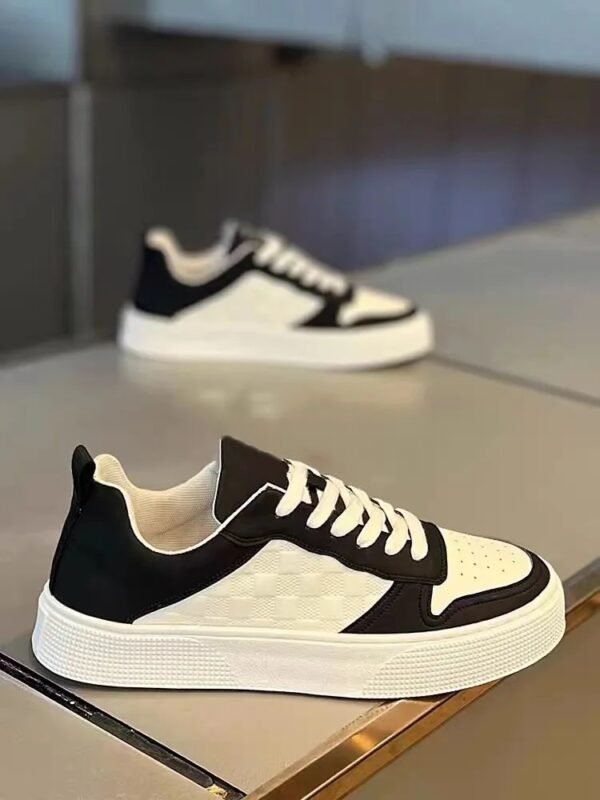 Мужские повседневные кожаные кроссовки (Lace-up)