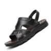 Мужские кожаные пляжные сандалии Outdoor