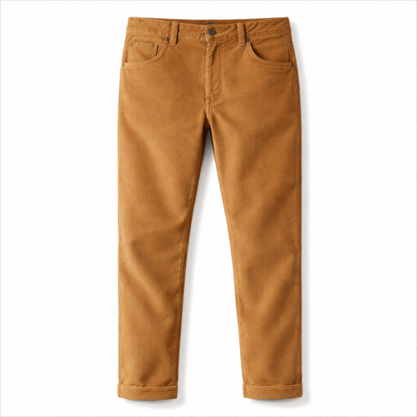Мужские вельветовые брюки Slim Straight