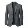 Мужской пиджак Business Casual из шерстяной ткани