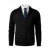 Мужской шерстяной кардиган Business Casual