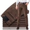 Мужские вельветовые брюки Slim Straight