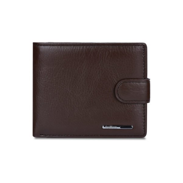 Мужской кожаный кошелёк Multifunctional Short Wallet