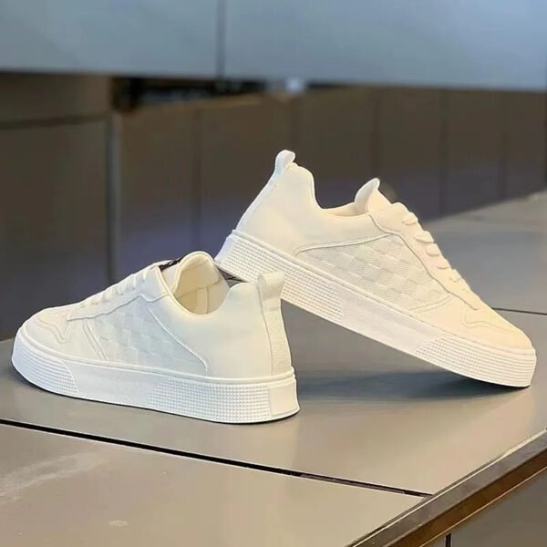 Мужские повседневные кожаные кроссовки (Lace-up)